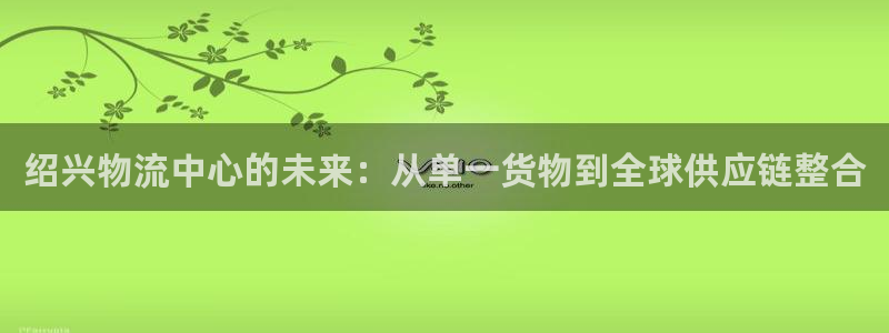 tp钱包aPP手机号在哪里找：绍兴物流中心的未来：从单一货物